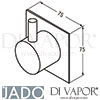 Jado Geometry A6 Built In 2Way Diverter Long Pin Dimensions