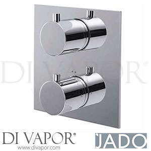 Jado F1361AA Geometry A6 Dual Control Built In Thermostatic Shower Valve Spare Parts