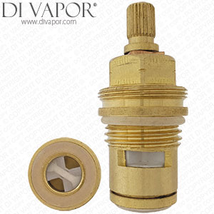 FA89634 Tap Cartridge - 1/2" BSP, 1/4 Turn Anti-Clockwise Open - 54mm Height, 24 Spline - Cold Side