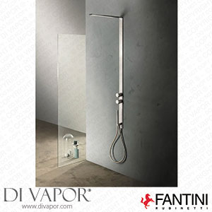 Fantini MilanoSlim Wall-Mounted Shower Panel with Overhead Shower Spare Parts