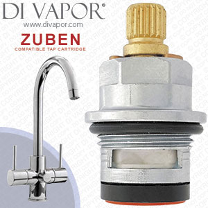 CAPLE Zuben 3 Flow Filter Kitchen Tap Cartridge - 3FZUB/CH Compatible Spare - FC/3FZUB/CH