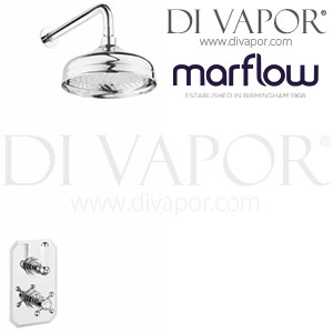 Marflow FER7600K4 Ferrada Concealed Thermostatic Shower Valve with Wall Overhead Kit Spare Parts