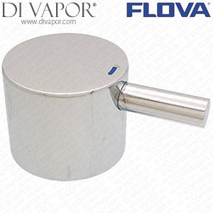 Flova FH 626-01CC Cold Levo Complete Handle Including Grub Screw - Blue Indice (Pura)