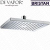 Bristan 00201186 Qube Square Head Chrome - (Now new Code FHC ABSQ01 C)