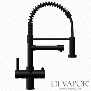 Fohen FK01X-R Flex Matt Black 3-in-1 Instant Boiling Water Tap Spare Parts