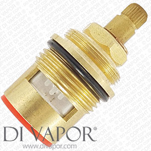 1/4 Turn 3/4 Inch Ceramic Disc Cartridge for Taps and Shower Valves (Anti-Clockwise Turn for Hot Side)