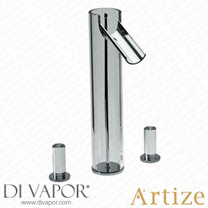 Artize FLE-CHR-63195 Fluer 3-Hole High Neck Basin Mixer without Pop-up Waste Spare Parts