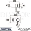 Bristan FLT WMBF C Spare Diagra