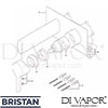 Bristan FLT WMBF C Spare Tech Diagram