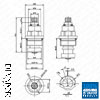 Flomasta 7960F Threaded Tap Glands 24mm