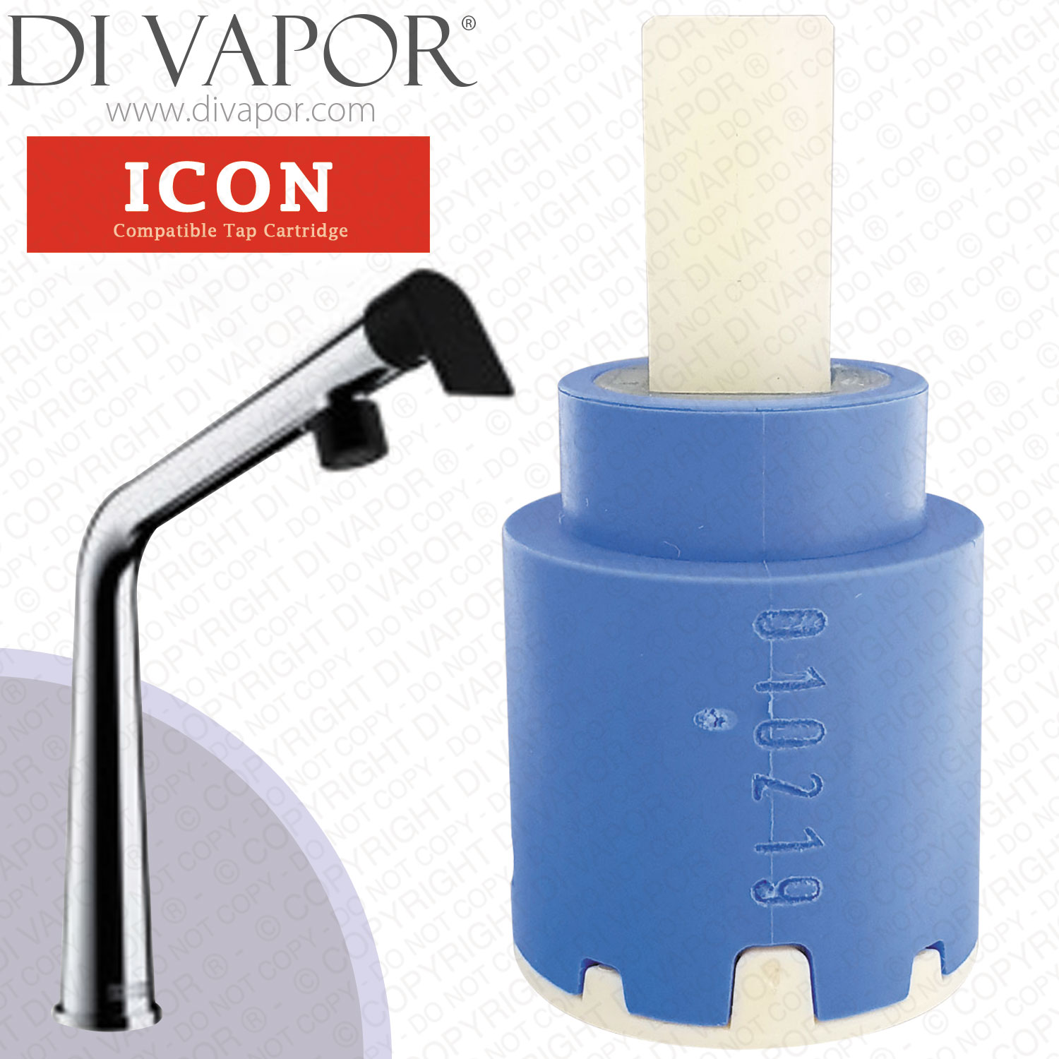 Franke Icon Swivel Spout 03/2021 Single Lever Kitchen Tap Cartridge