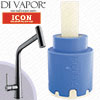 Franke Icon Pull-Out Double Jet Shower - 03/2021 - Kitchen Tap Cartridge Compatible Spare - FR-1060