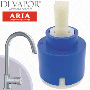 Franke Aria Silk Steel 115.0158.975 Kitchen Tap Compatible Single Lever Cartridge - FR-1160