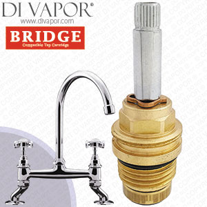 Franke Bridge Chrome 115.0049.960 Hot Compatible Kitchen Tap Cartridge - FR-1162