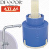 Franke Atlas Stainless Steel 115.0363.817 Kitchen Tap Compatible Single Lever Cartridge - FR-1170