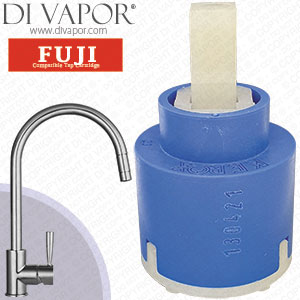Franke Fuji Pull-Out Nozzle Silk Steel 115.0280.227 Tap Compatible Single Lever Cartridge - FR-1180