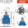 Franke Fuji FR-1210 Tech Diagram