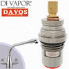 Franke Davos Silk Steel Kitchen Tap 115.0046.695 Hot Compatible Cartridge - FR-1222