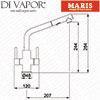 Franke FR-1281 Maris Diagram
