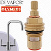 Franke 115.0051.545 Olympus U-Spout Silk Steel Hot Compatible Kitchen Tap Cartridge - FR-1302