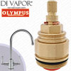 Franke 115.0049.979 Olympus Silk Steel Hot Compatible Kitchen Tap Cartridge with Bush / Collar - FR-1327