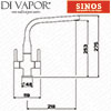 Franke FR-1371 Sinos Diagram