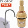 Franke 115.0311.217 Vesta Silk Steel Tap Cold Compatible Cartridge - FR-1391