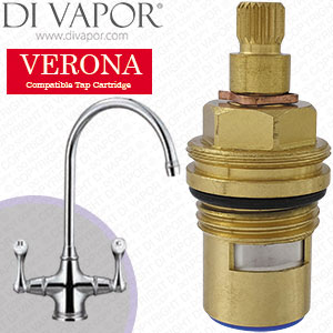 Franke 115.0184.702 Verona Silk Steel Tap Cold Compatible Cartridge - FR-1401