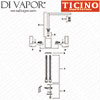 Franke FR-1421 Ticino Tech Diagram