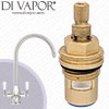 Franke Larino Filter Tap Silk Steel Front Filter Compatible Kitchen Tap Cartridge