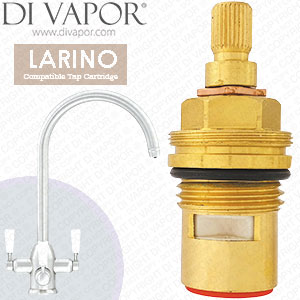 Franke Larino Filter Tap Silk Steel Hot Side Compatible Kitchen Tap Cartridge