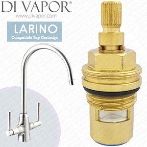 Franke Larino Filter Tap Silk Steel Cold Side Compatible Kitchen Tap Cartridge