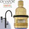 Franke Swivel Spout Nickel Optics Compatible Kitchen Top Brass Tap Cartridge Spare - FR-8853