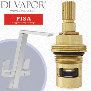 Franke Pisa 3062R-H Hot Tap Valve 3/8 Inch BSP - 133.0069.377 Compatible Kitchen Tap Cartridge (SP3062 / 1265R)