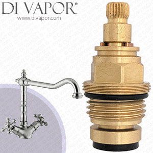 Franke Retro Kitchen Tap Cartridge for Hot or Cold Sides - 133.0084.016 Compatible Compression Valve