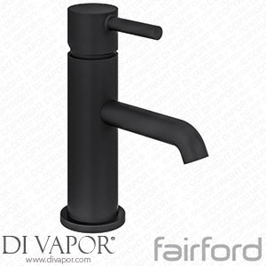 Fairford 14101028 Element 5 Matt Black Basin Mixer with Push Button Waste Spare Parts