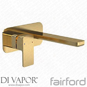 Fairford 14101033 Una 2 Brushed Brass Wall Mounted Basin Mixer Tap Spare Parts