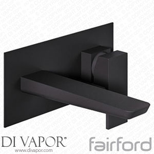 Fairford 14101040 Una Matt Black Wall Mounted Basin Mixer Spare Parts
