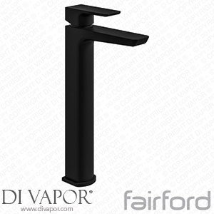 Fairford 14101041 Una Matt Black High Rise Basin Mixer Spare Parts