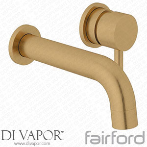 Fairford 14101048 Element 5 Brushed Brass Wall Mounted Basin Mixer Spare Parts