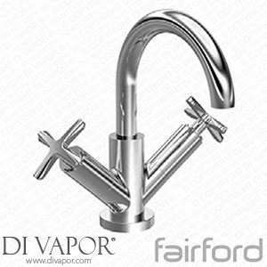 Fairford 14101098 Verso Brushed Brass Basin Mixer with Push Button Waste Tap Spare Parts