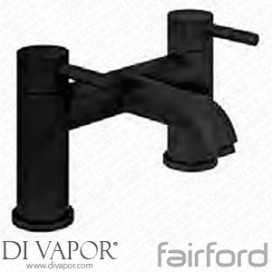 Fairford 14103018 Element 5 Matt Black Bath Filler Tap Spare Parts