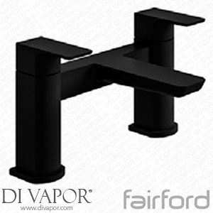 Fairford 14103021 Una Pro Matt Black Bath Filler Spare Parts