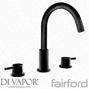 Fairford 14104021 Element 5 Matt Black 3 Hole Deck Mounted Bath Shower Mixer Spare Parts