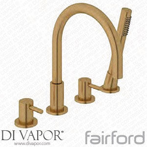 Fairford 14104051Element 5 Brass 4 Hole Deck Mount Bath Shower Mixer Spare Parts
