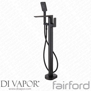 Fairford 14105009 Una Matt Black Freestanding Bath Shower Mixer Spare Parts