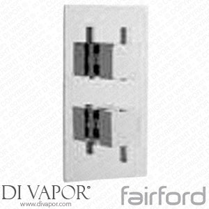 Fairford 14120137 Trade Concealed Square Shower Twin Valve Spare Parts