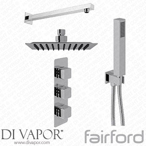 Fairford 14121026 Una Concealed Shower Kit Chrome Spare Parts