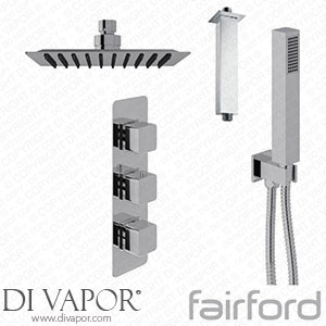 Fairford 14121027 Una Concealed Shower Kit Chrome Spare Parts