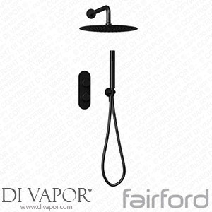 Fairford 14121044 Element 5 Black Round Concealed Shower Kit Spare Parts